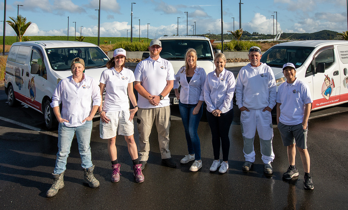 Painter Girl team members-Tauranga